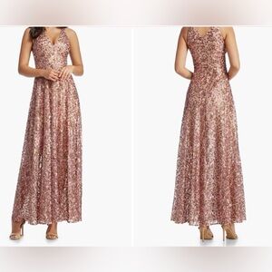 Dress the Population - Ariyah Embroidered Ballgown